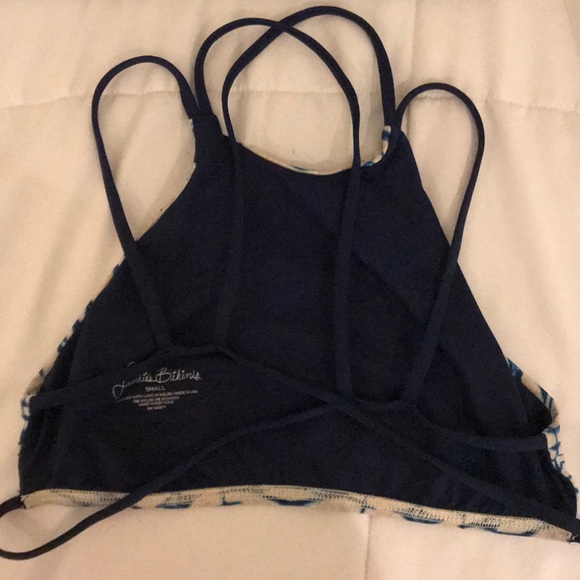 Frankie’s Bikinis Halter Print Top - Picture 2 of 4